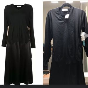 NWT Toga Archives Dress Mixed Knit Layered